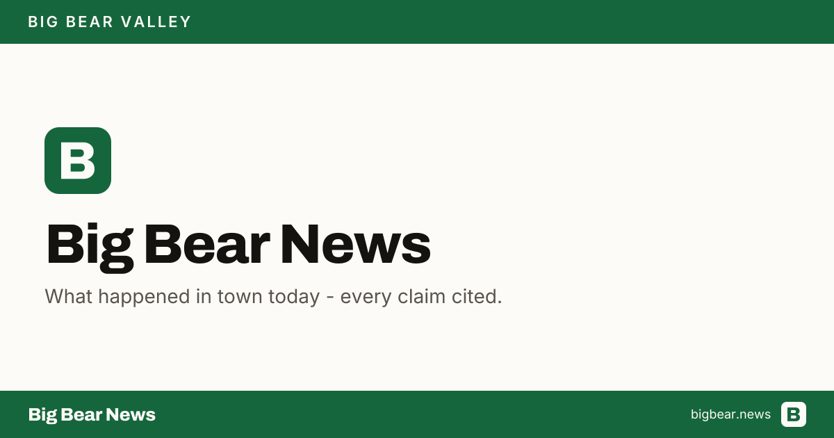 Big Bear Fire Protection District Board — Government — Big Bear News